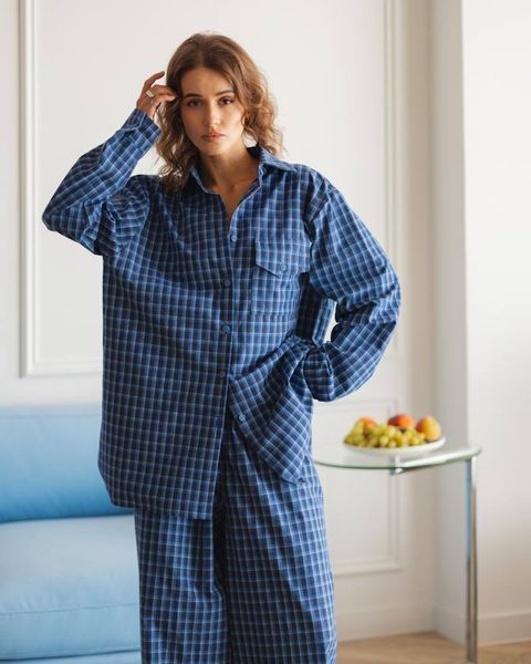 Фланелева піжама &laquo;Comfort&raquo; &ndash; тепла піжама з натуральної бавовни, Україна 20950х фото