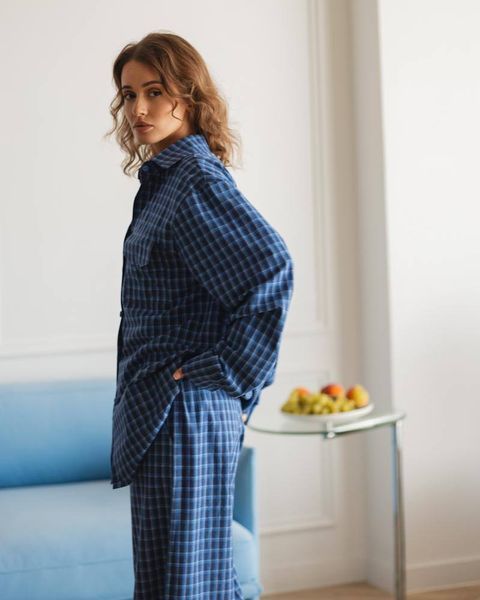 Фланелева піжама &laquo;Comfort&raquo; &ndash; тепла піжама з натуральної бавовни, Україна 20950х фото