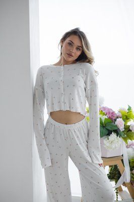 Жіноча трикотажна піжама Annika &mdash; 95% бавовна, 5% еластан Україна 30268 фото